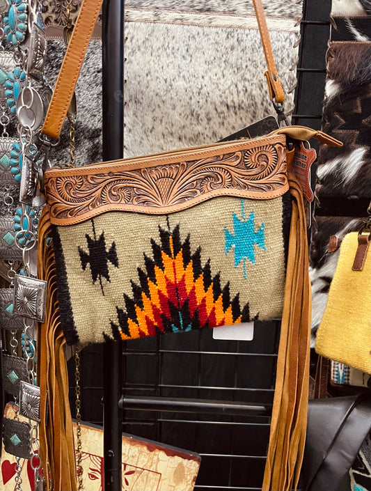 Desert Sunset Saddleblanket Bag