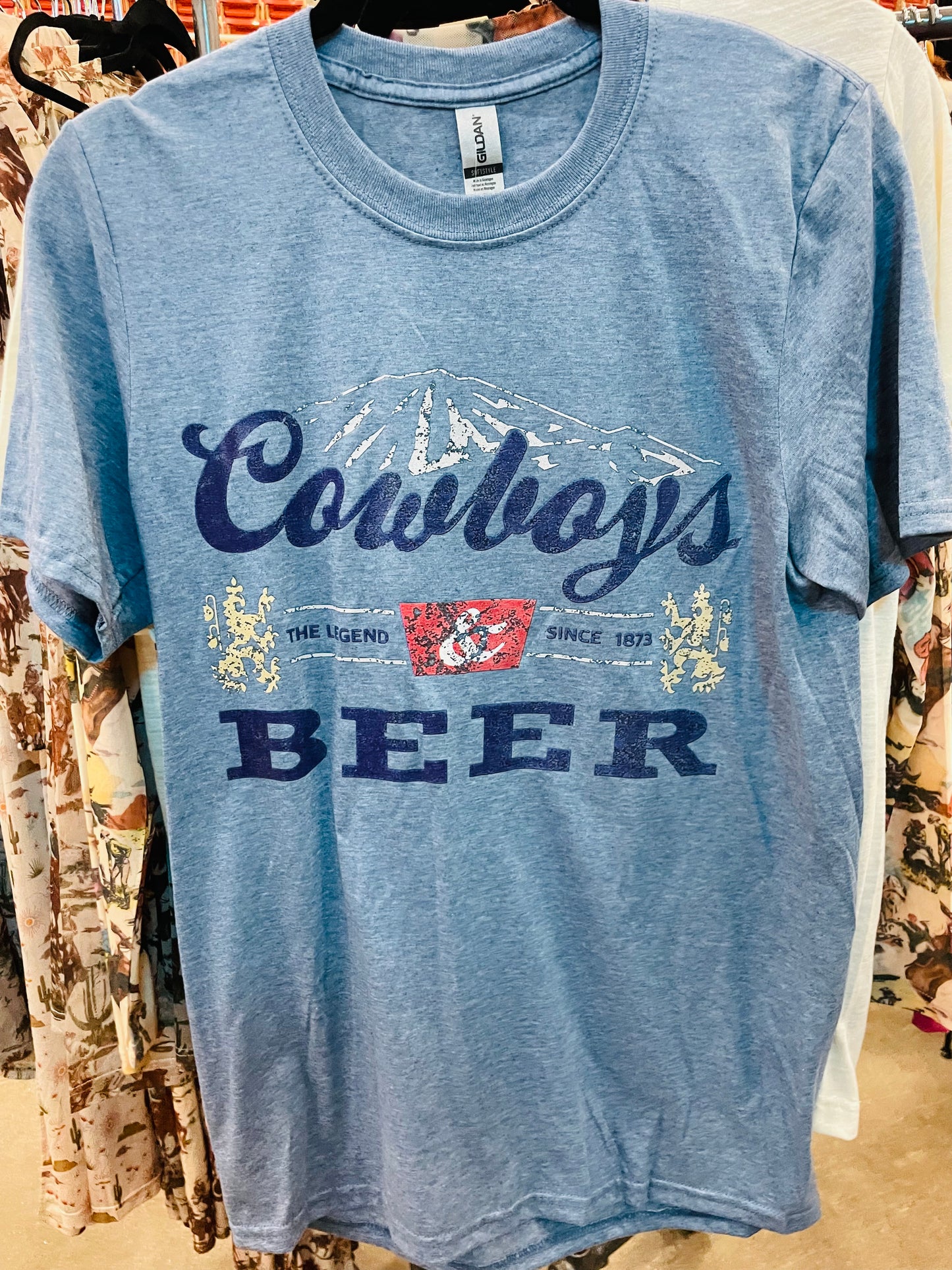 Cowboys & Beer Graphic Tee