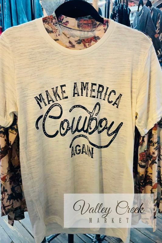 Make America Cowboy Graphic Tee