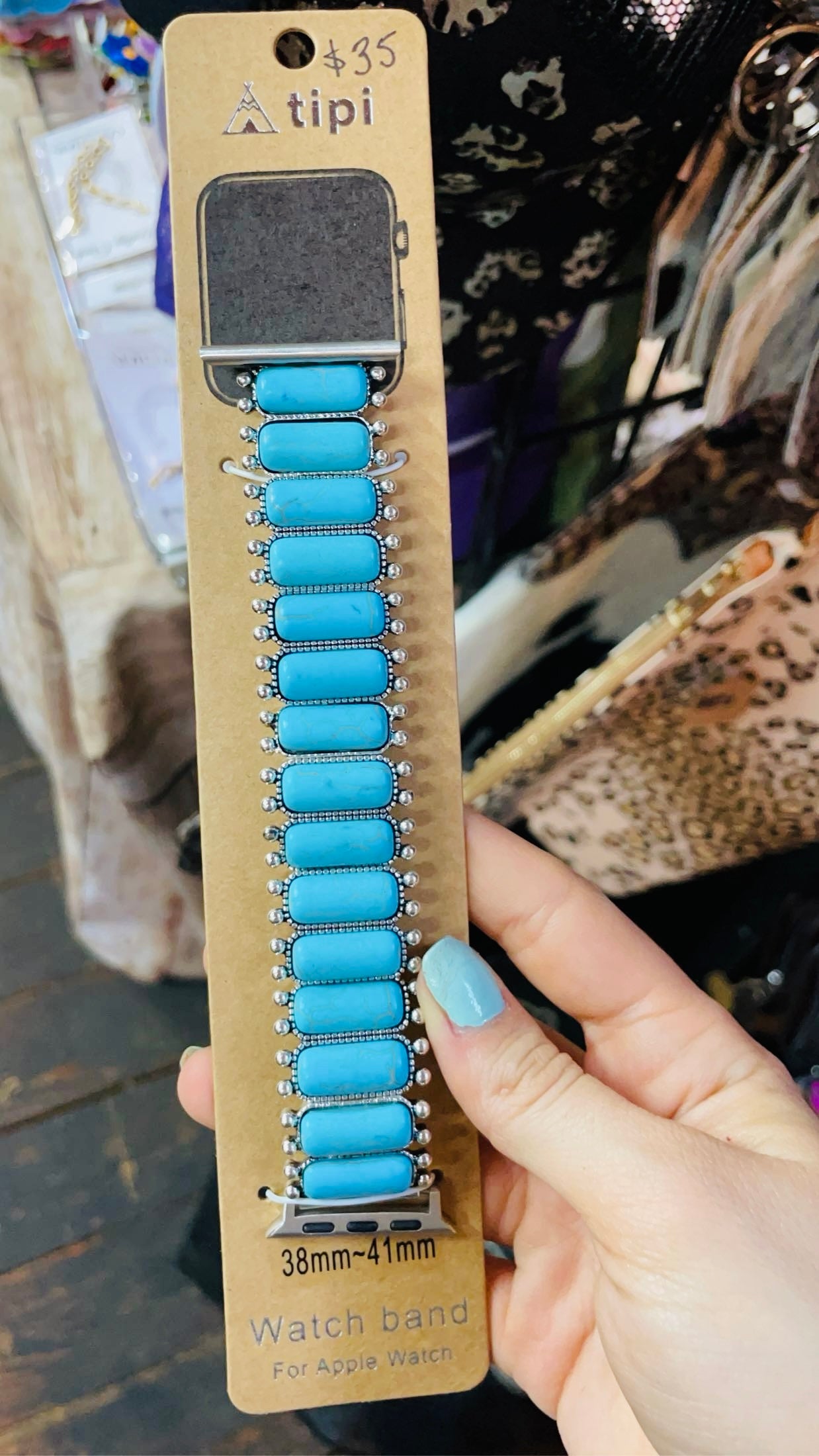 Turquoise Apple Watch Band