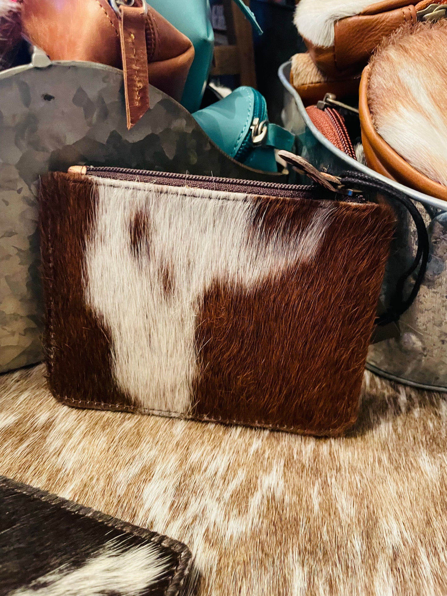 Cowhide Cardholder Wallet