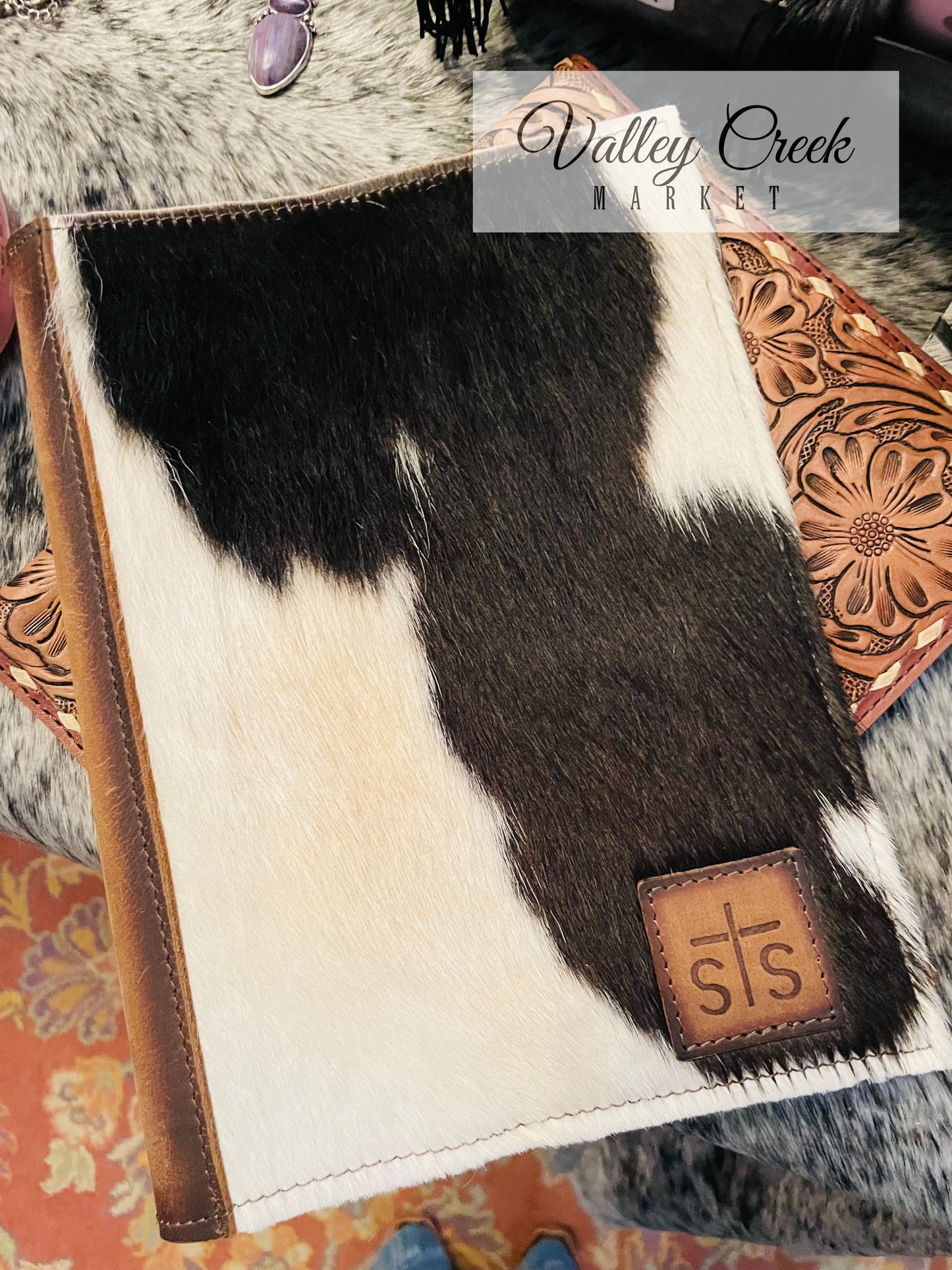 Cowhide Journal Cover