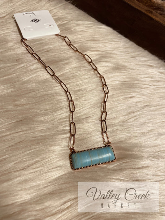 Delilah Bar Necklace