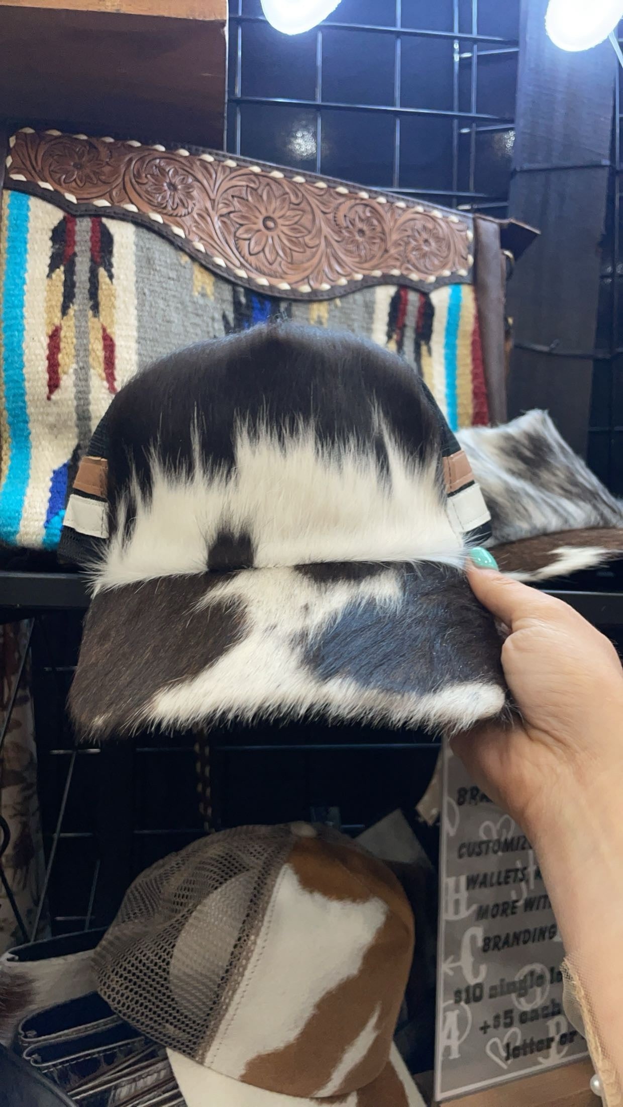 Cowhide Cap