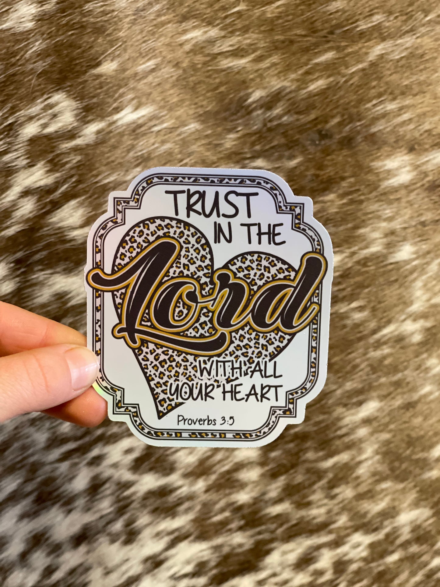 Trust In Lord Sticker