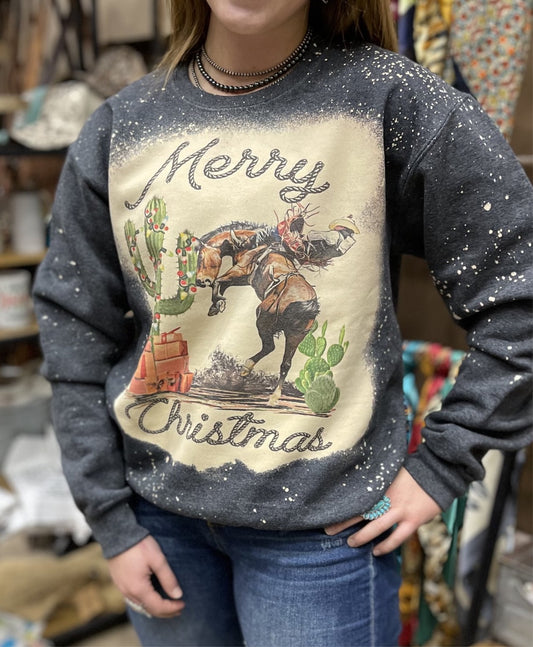 Merry Christmas Buckaroo Sweatshirt