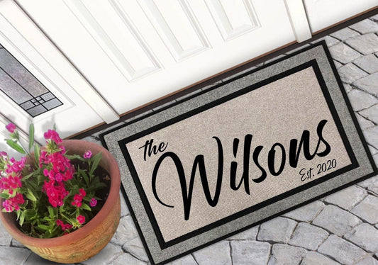 Personalized Doormat