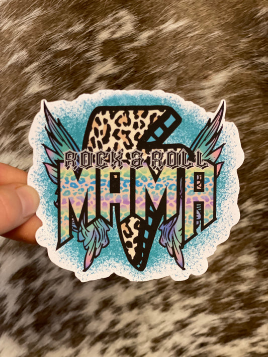 Rock & Roll MAMA Sticker