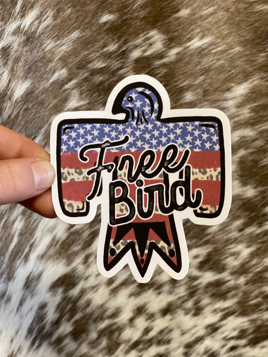 Free Bird Sticker