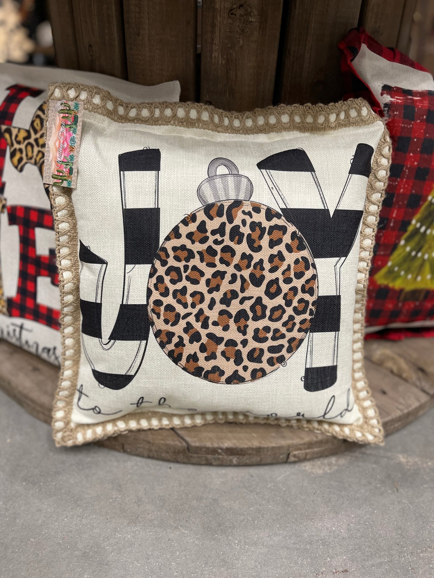 Joy Leopard Pillow Cover